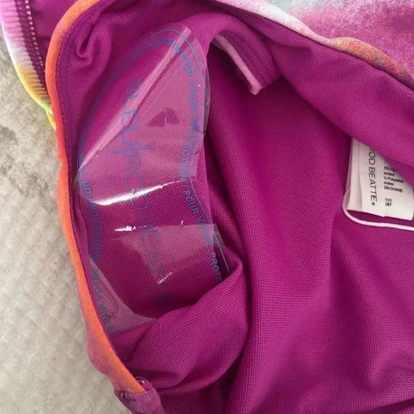 Bleu Rod Beattie Splash Out High Neck Key Hole Bikini Top and Bikini Bottom Sz 8 - Picture 7 of 8